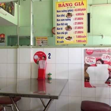 Thực đơn- Quán Ăn Bún Nem Nướng - 1 Tháng 5