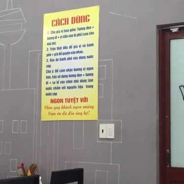 Thực đơn- Quán Ăn Quán Thảo Tâm - Phở Khô 2 Tô