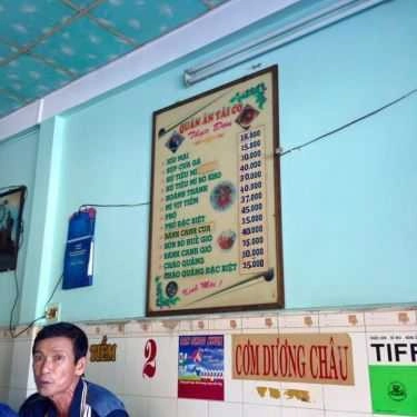 Thực đơn- Quán Ăn Tài Có - Cơm Tấm