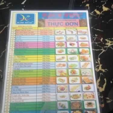 Thực đơn- Thủy Trúc Cafe