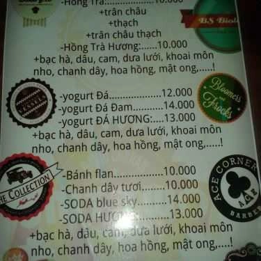 Thực đơn- Cafe Trà Sữa Dinoo