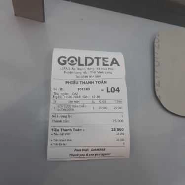 Tổng hợp- Cafe Trà Sữa Gold Tea