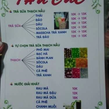 Tổng hợp- Cafe Thu Cúc - Trà Sữa