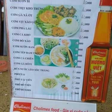 Thực đơn- Quán Ăn Trạm Dừng Chân Minh Khải