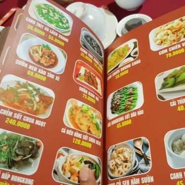 Thực đơn- Quán Ăn Vạn Phúc Lầu - Ẩm Thực Trung Hoa