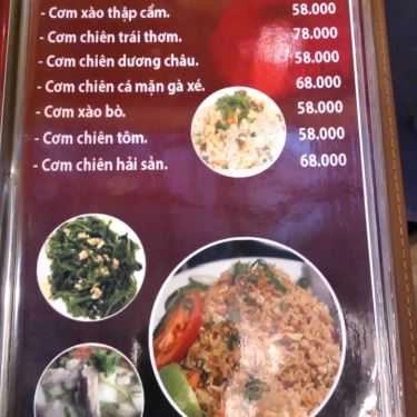 Thực đơn- Quán Ăn Vạn Phúc Lầu - Ẩm Thực Trung Hoa