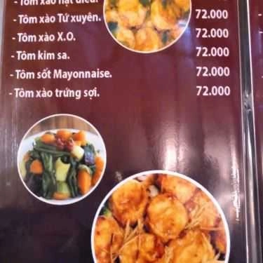 Thực đơn- Quán Ăn Vạn Phúc Lầu - Ẩm Thực Trung Hoa