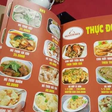 Thực đơn- Quán Ăn Vạn Phúc Lầu - Ẩm Thực Trung Hoa