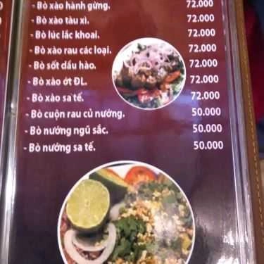 Thực đơn- Quán Ăn Vạn Phúc Lầu - Ẩm Thực Trung Hoa