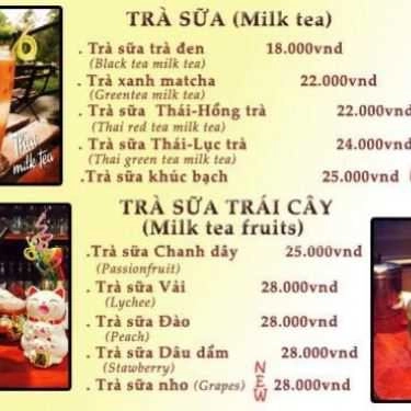 Thực đơn- Cafe Yogurt Garden