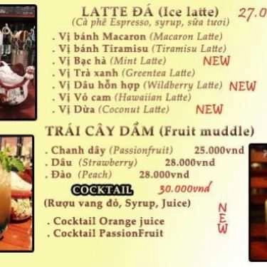 Thực đơn- Cafe Yogurt Garden