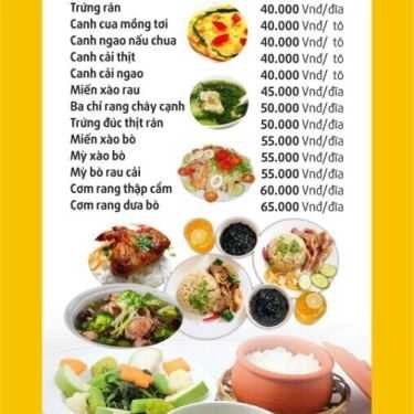 Thực đơn- Nhà Hàng Kiến Nguyên Tử - Đặc Sản Theo Mùa
