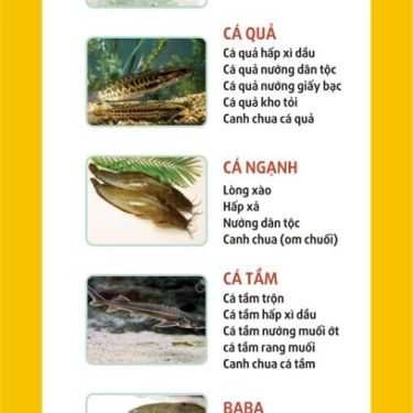 Thực đơn- Nhà Hàng Kiến Nguyên Tử - Đặc Sản Theo Mùa