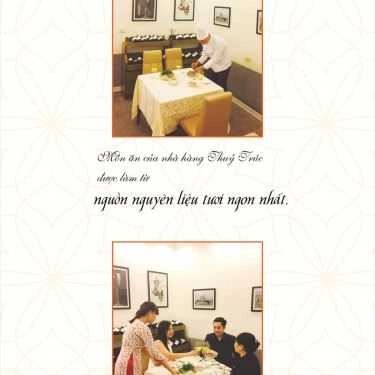 Thực đơn- Nhà Hàng Thủy Trúc