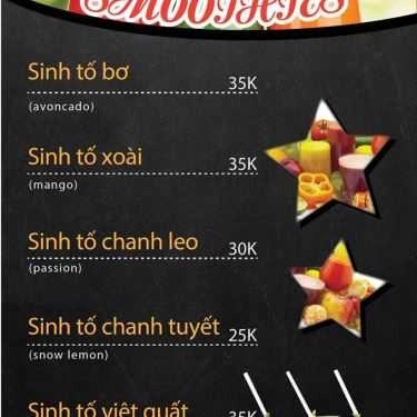 Thực đơn- Cafe Ciito - Food & Drinks