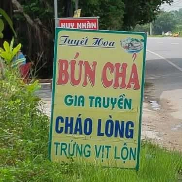 Tổng hợp- Quán Ăn Tuyết Hoa - Bún Chả & Cháo Lòng