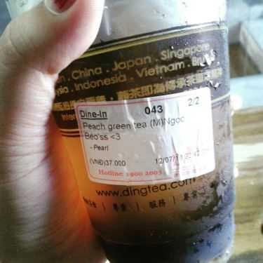Món ăn- Cafe Ding Tea - Nguyễn Thái Học