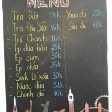 Thực đơn- Tapu Coffee