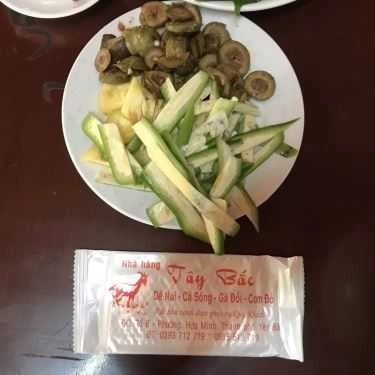 Món ăn- Nhà Hàng Tây Bắc - Ẳm Thực Vùng Miền