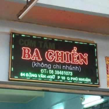 Tổng hợp- Quán Ăn Cơm Tấm Ba Ghiền