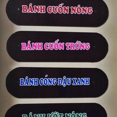 Tổng hợp- Quán Ăn Bánh Cuốn Nóng - Nguyễn Huy Lượng