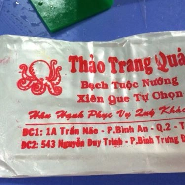 Tổng hợp- Quán Ăn Thảo Trang Quán 1 - Bạch Tuộc Nướng & Xiên Que Tự Chọn
