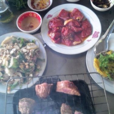 Món ăn- Quán Ăn Lòng Bò Nướng Chín Hậu