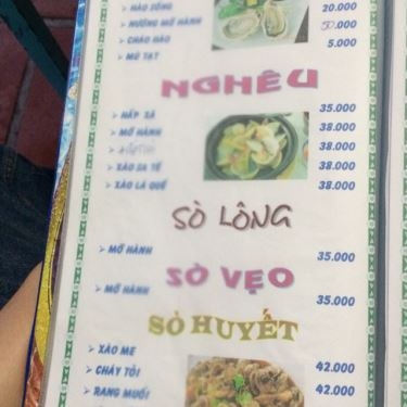 Thực đơn- Quán Ăn Mái Lá Quán - Phan Văn Đối