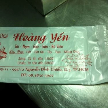 Tổng hợp- Quán Ăn Hoàng Yến - Phở Bình Dân