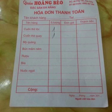 Tổng hợp- Quán Ăn Habibi Hoàng Bèo - Bánh Tráng Cuốn Thịt Heo - Duy Tân