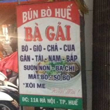Tổng hợp- Quán Ăn Bún Bò Huế Bà Gái