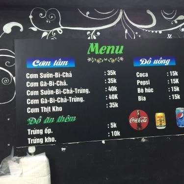 Thực đơn- Quán Ăn 113 Quán - Cơm Sườn & Bún Cá