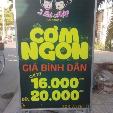 Thực đơn- Quán Ăn 2 Bà Mập - Bánh Đúc Singapore & Trà Sữa