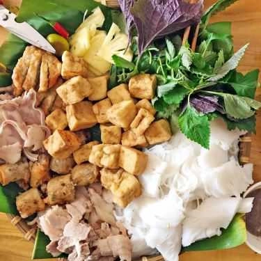 Món ăn- 2 Chàng Trai - Bún Đậu Mắm Tôm