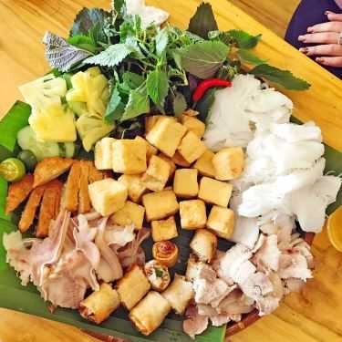 Món ăn- 2 Chàng Trai - Bún Đậu Mắm Tôm
