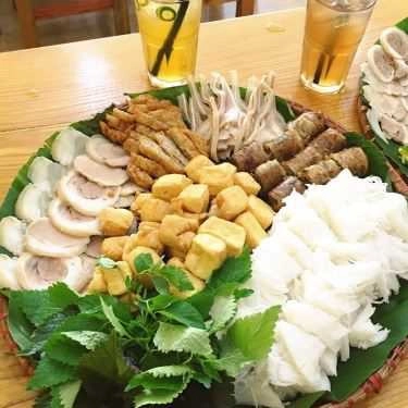 Món ăn- 2 Chàng Trai - Bún Đậu Mắm Tôm