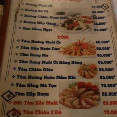 Thực đơn- Quán Ăn 2 Đô Quán - Quán Nhậu Bình Dân