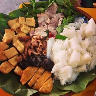 Món ăn- Quán Ăn Quán Ngon - Bánh Đa Cá & Bún Đậu Mẹt