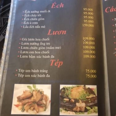 Thực đơn- Quán Ăn 602 Đại Thế Giới - Lẩu Cua Nấu Chao, Cua Xào Chao