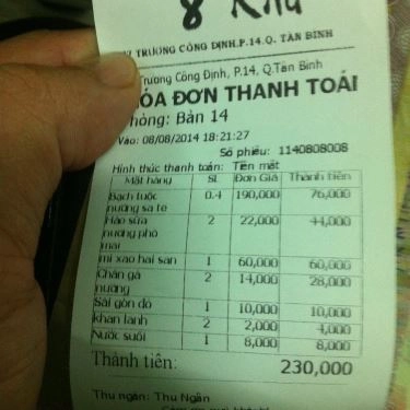 Tổng hợp- Quán Ăn 8 Râu - Bạch Tuộc Nướng