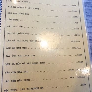 Thực đơn- 81 & 91 - Quán Ăn Gia Đình