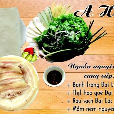 Tổng hợp- Quán Ăn A Hạo - Bánh Tráng Thịt Heo Đại Lộc