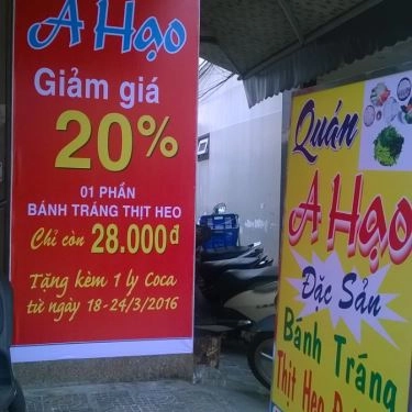 Tổng hợp- Quán Ăn A Hạo - Bánh Tráng Thịt Heo Đại Lộc