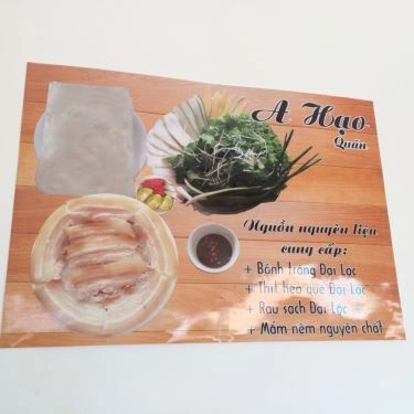 Tổng hợp- Quán Ăn A Hạo - Bánh Tráng Thịt Heo Đại Lộc