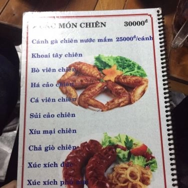 Thực đơn- Quán Ăn A Quánh - Cơm, Mì Xào & Các Món Lẩu