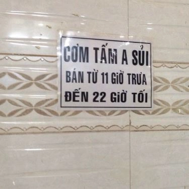 Tổng hợp- Quán Ăn A Sủi - Cơm Tấm