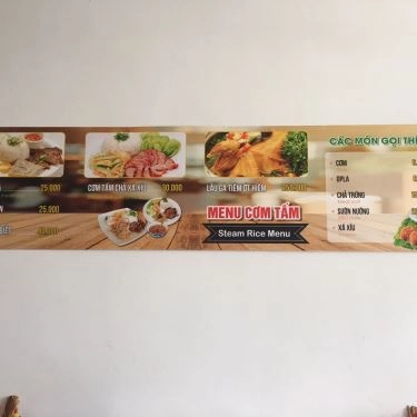 Thực đơn- Quán Ăn A Taste Of Sài Gòn