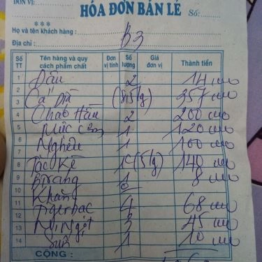 Tổng hợp- Quán Ăn A Thành - Hải Sản Tươi Sống