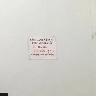 Tổng hợp- Quán Ăn A Trọc - Bánh Canh Bột Gạo - Phạm Văn Chiêu