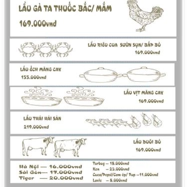 Thực đơn- Nhà Hàng ABBA Food - Lẩu, Bún Bề Bề & Cơm Văn Phòng